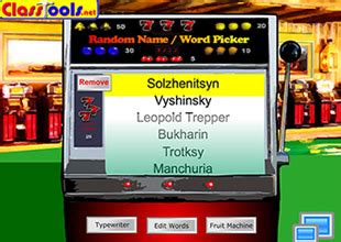 fruit machine classtools|classtools.org.